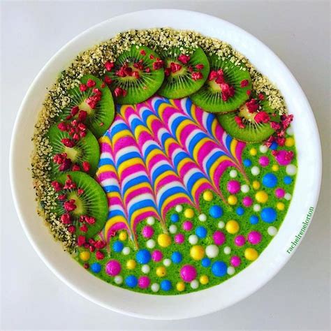 Psychedelic Smoothie Bowls Are Contemporary Pop Art Food