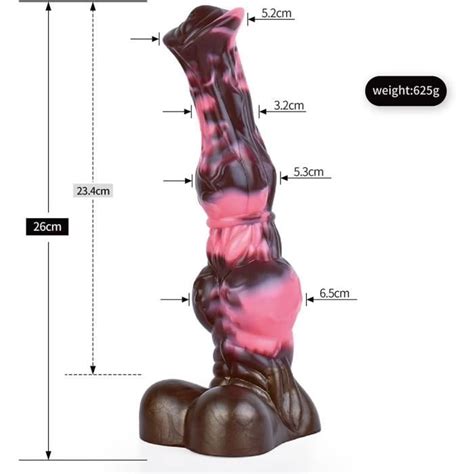 Godemichet Géant Pour Chevaux Gode Anal Géant Avec Double Grand Nœud Jouet Sexuel Pour