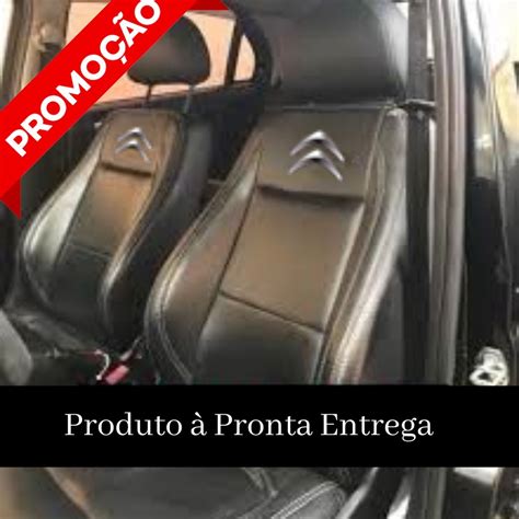 Capa Banco Carro Couro Citroen C3 2006 2007 2008 2009 2010 Shopee Brasil