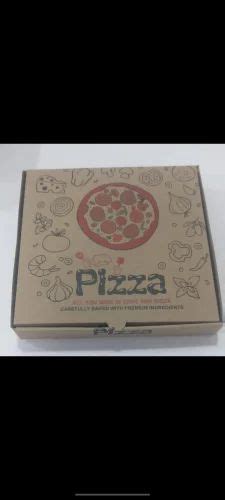 Single Wall 3 Ply Printed Pizza Boxes Capacity Regular At Rs 5 Piece