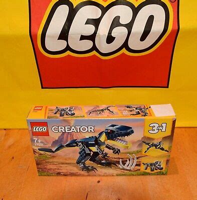 New Sealed Lego Creator In Blue Mighty Dinosaurs Retired Set