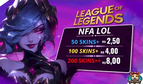 Contas Lol Nfa Apenas R200 50 Skins Conta Inativa League Of