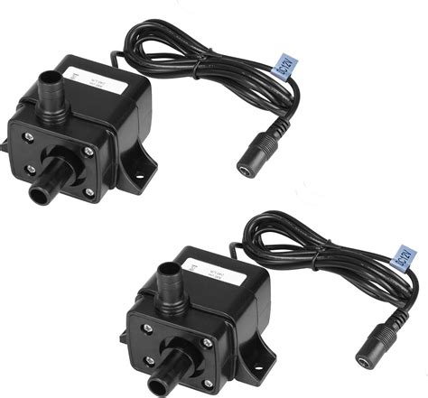 Buy 2 Pack 63 Gph 240lh Submersible Water Pump Dc 12v 36w 98ft Lift