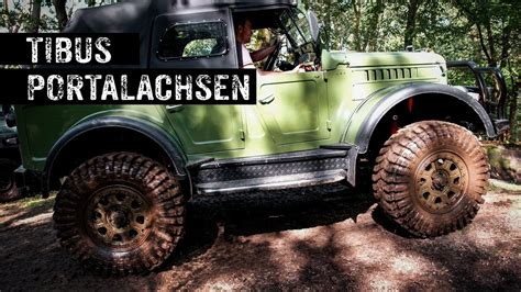 Tibus Offroad Portalachsen 472 Youtube