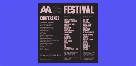 Ava Belfast Announces First Wave Of Conference Line Up Including Red