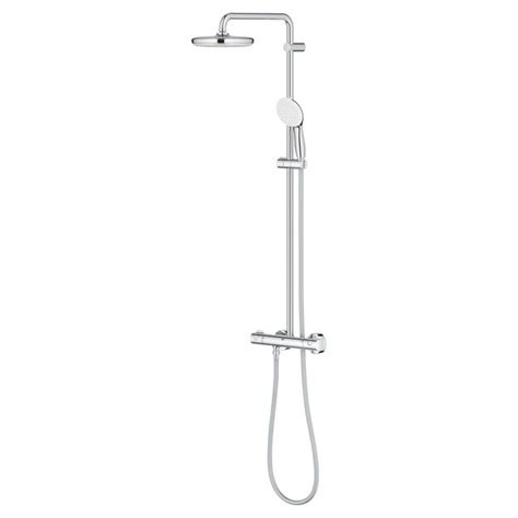 Grohe Tempesta Douche Pluie Thermostatique Chrome Leroy Merlin