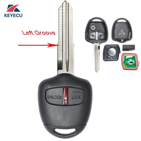 Keyecu Replacement Remote Car Key Fob Button Mhz Id For