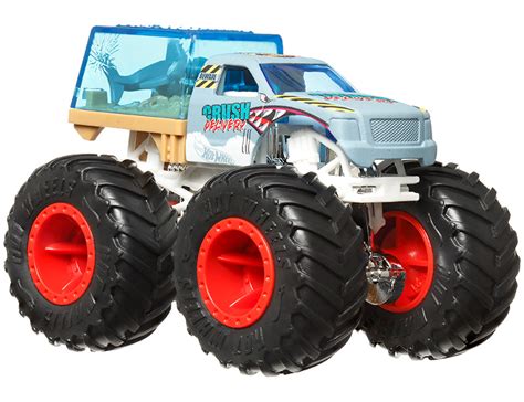 Hot Wheels Monster Trucks Crush Delivery 1 64 Spielzeugauto