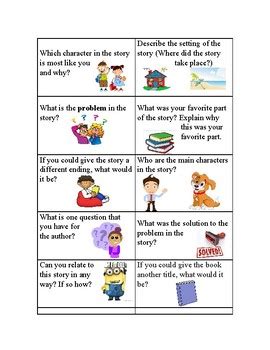 Book Club Discussion Questions by Fabulous in First with Miss Hockenjos