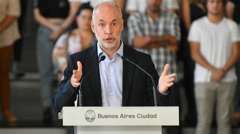 Horacio Rodríguez Larreta Presentó Su Precandidatura Presidencial Con