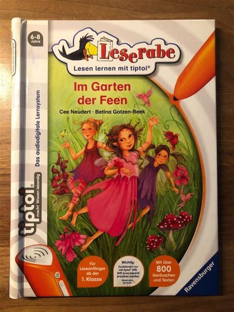 Tiptoi Leserabe Im Garten Der Feen Kaufen Auf Ricardo