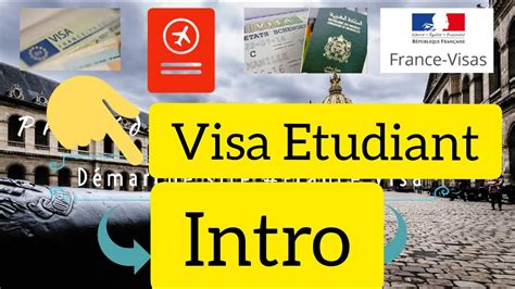 Proc Dure De Visa Etudiant D Marche Site France Visa Intro Youtube