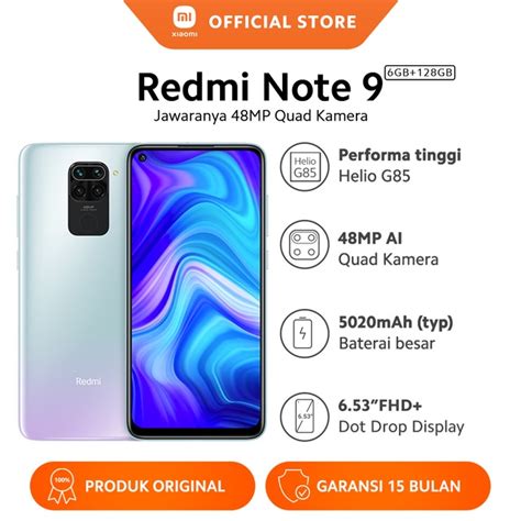 Spesifikasi Xiaomi Redmi Note 9 Harga Terbaru Dan Kelebihannya