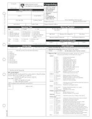 Fillable Online Bwh Partners Laboratory Policy For Patient