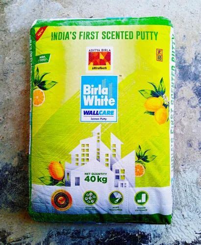 Birla White Wall Care Putty Packaging Size 40 Kg At Rs 1060 Bag In