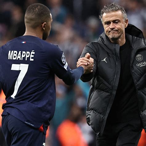 Kylian Mbappé 85 des supporters du PSG d accord avec Luis Enrique