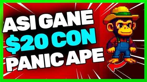 📢juego Nft Pagando Panic Ape Gana Dinero Jugando Y Retira A Binance