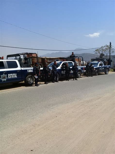 Despliega Policía Estatal dispositivo de seguridad en San Juan Chapultepec