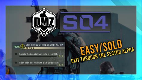 Exit Through The Sector Alpha Crown Guide Dmz Season Mission