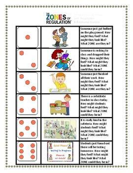 Zones Of Regulation Worksheets