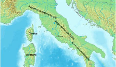 Apennines Italy Map Apennine Muntains Wikipedia | secretmuseum