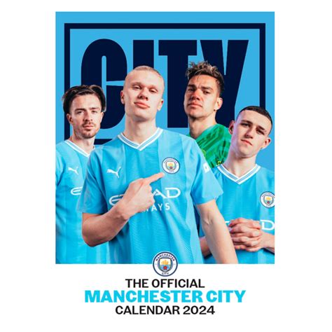 Manchester City 2024 Calendar | Official Man City Store