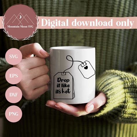Drop It Like It S Hot SVG Cut File For Cricut And Etsy