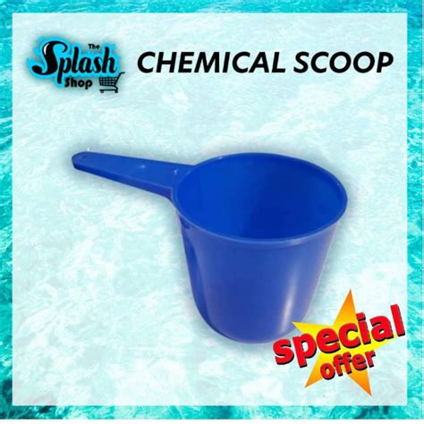 Splash Ready Stock Swimming Pool Chemical Scoop Lazada