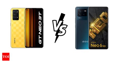 Realme Gt Neo T Vs Iqoo Neo G Heres How The Two Gaming