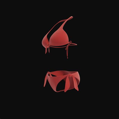Bikini D Model Max Obj Fbx Ds Free D