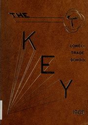 Lowell Trade High School - Key Yearbook (Lowell, MA), Covers 1 - 15