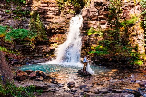 Waterfalls & Wildflowers: Colorful San Juan Mountains Elopement