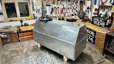 Building An Aluminum Fuel Storage Tank Youtube