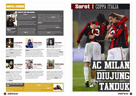 Sports Magazine Design Layout :: Behance