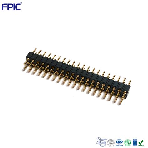 Fpic Mm Pitch Female Smt Pin Header China Round Pin Header And