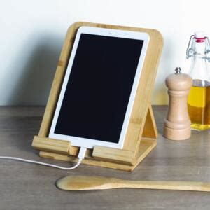 Support Pour Tablette En Bois Accessoire D Co Eminza