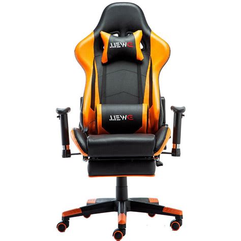 VANCEL Computer Gaming Chair Racing Style with Footrest