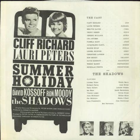 Cliff Richard Summer Holiday 1st Ex Uk Vinyl Lp Album Lp Record