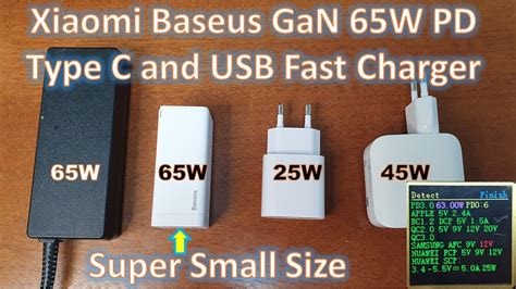 Xiaomi Baseus GaN 65W PD Charger Test And Review Laptop Charging YouTube