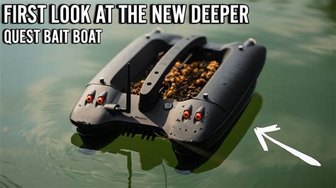 First Look At The Brand New DEEPER BAIT BOAT Deeper Quest Bait Boat