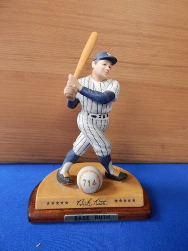 Babe Ruth Yankees HOF Sports Impressions 1993 Legendary Hitters Figurine EBay
