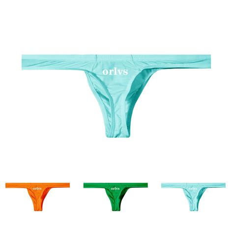 Tesoro Calzoncillos Para Hombre Bolsa De Bulto De Baja Altura Tanga T Back G String Bikini