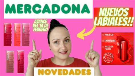 AVANCE NOVEDADES MERCADONA A PARTIR DEL LUNES 13 FEBRERO NUEVOS