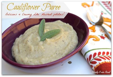 Cauliflower Puree (paleo & vegan) - Healy Eats Real