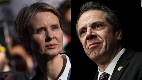 Live New York Gov Andrew Cuomo Easily Defeats Cynthia Nixon In