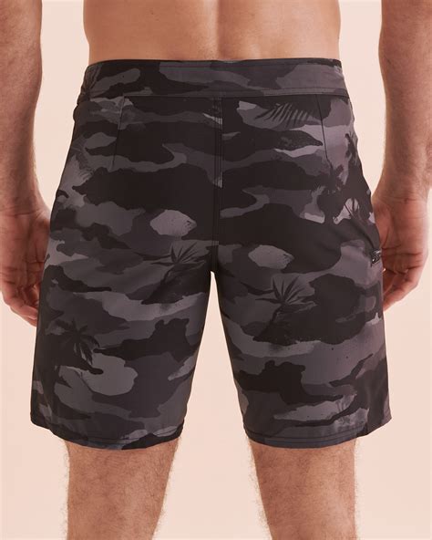O Neill Hyperfreak Camo Boardshort Swimsuit Black Camo Bikini Village