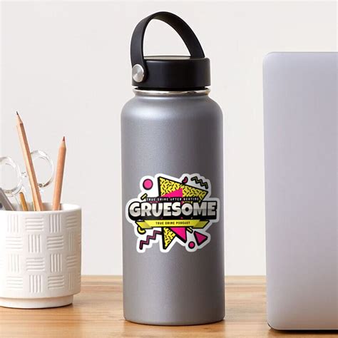 "Gruesome True Crime Podcast - 90's Logo" Sticker for Sale by ...