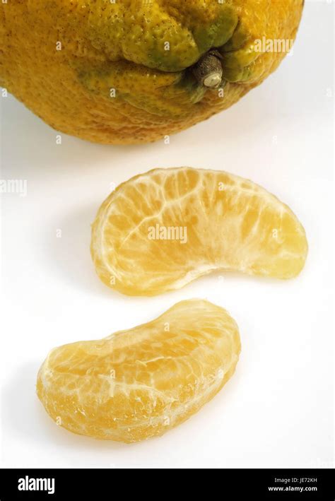 Ugli Citrus X Tangelo White Background Stock Photo Alamy