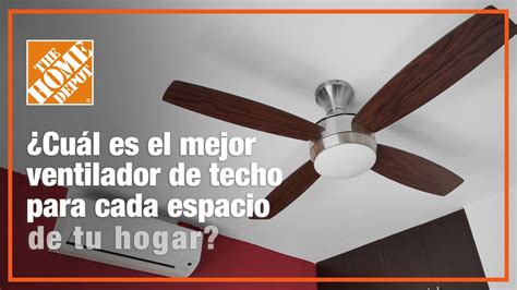 Cuál es el mejor ventilador de techo para cada espacio de tu hogar