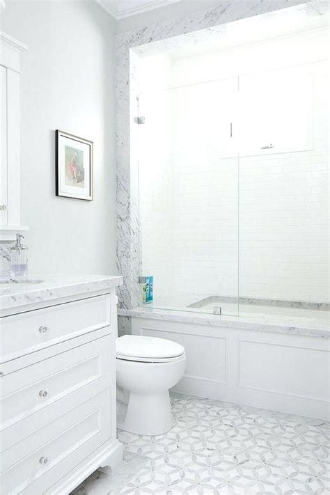 White Mosaic Tile Bathroom Floor Clsa Flooring Guide